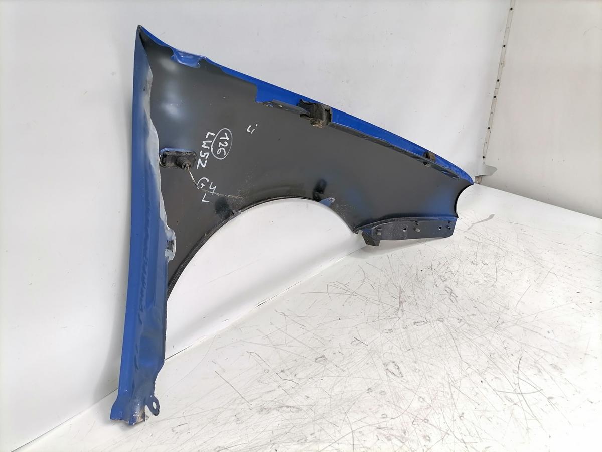 VW Golf 4 Kotfl&uuml;gel vorn links LW5Z Jazzblau Zubeh&ouml;r Bj.1998